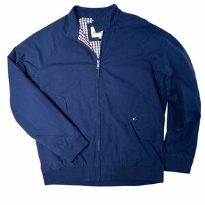 Ben Sherman Men’s Navy Blue Bomber Jacket